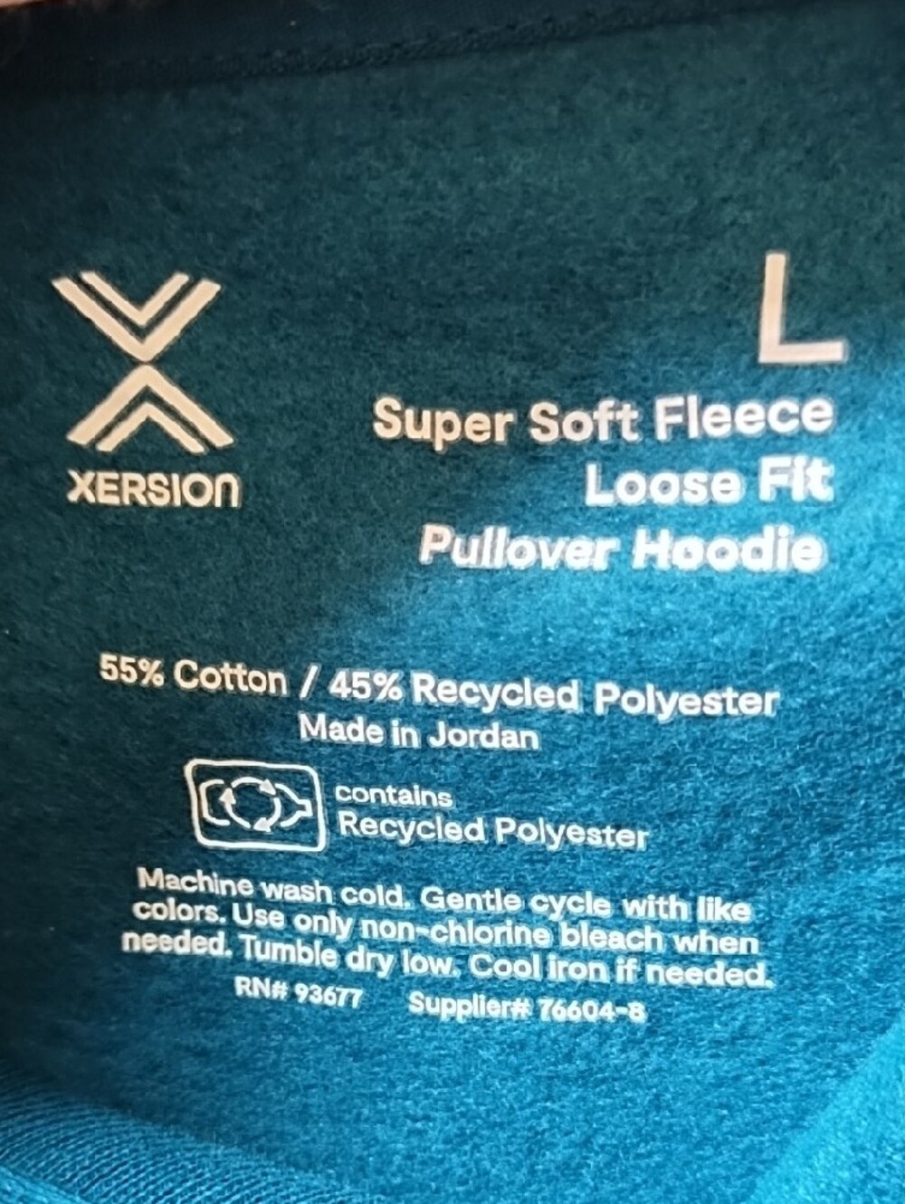 Xersion Super Soft Fleece NWT! Hoodie - Picture 3 of 4